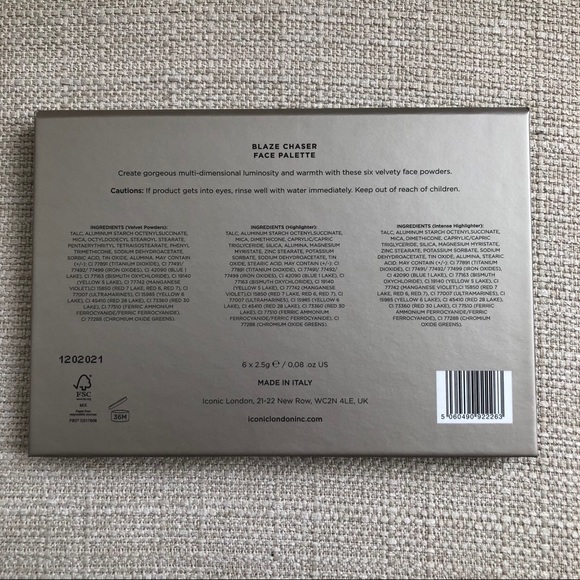 Iconic London Blaze Chaser Face Palette - Picture 3 of 3
